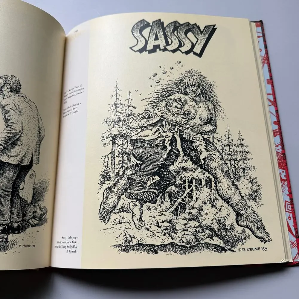 Odds and Ends by R Crumb Hardcover Book 2001
